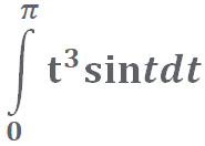 Tabular integration by parts of t3.sint