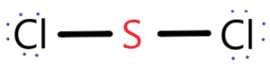 Place remaining valence electron in the SCl2 lewis structure