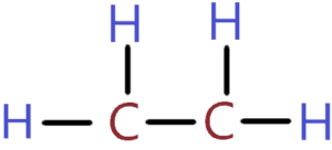 Connect carbon and hydrogen in c2h4 molecule