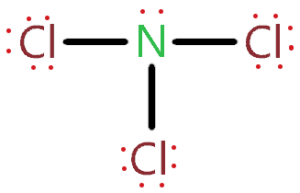 NCl3 lewis structure