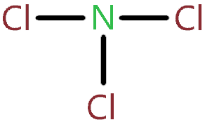 Connect chlorine to nitrogen with single bond 