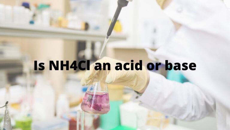 Is NH4Cl an acid or base or neutral? - Ammonium chloride