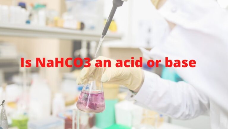 Is NaHCO3 (Baking soda) an acid or base?