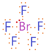 Valence electron for BrF5 lewis structure