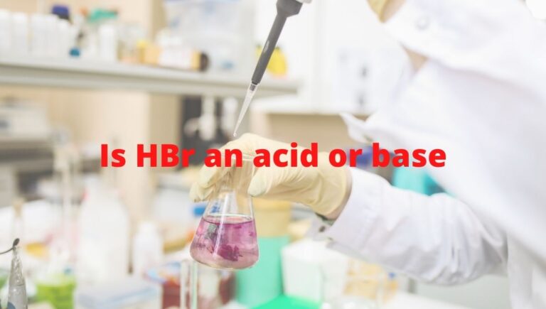 Is Hydrogen bromide (HBr) an acid or base?