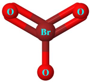 BrO3- lewis structure molecular geometry