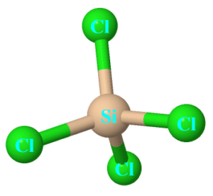 SiCl4 lewis structure molecular geometry