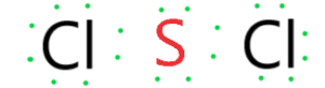 Total valence electron available for drawing the lewis structure of SCl2