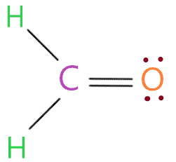 lewis dot structure of H2CO