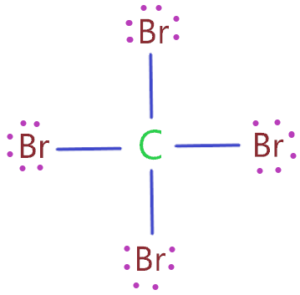CBr4 lewis dot structure
