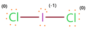 ICl2- lewis structure with formal charge