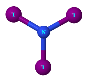 NI3 molecular geometry