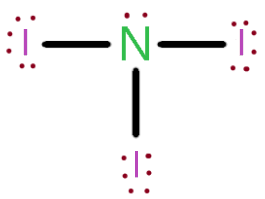 NI3 Lewis structure