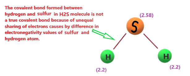 is H2S pure covalent compound