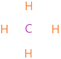 central atom in ch4 