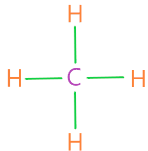 methane lewis structure