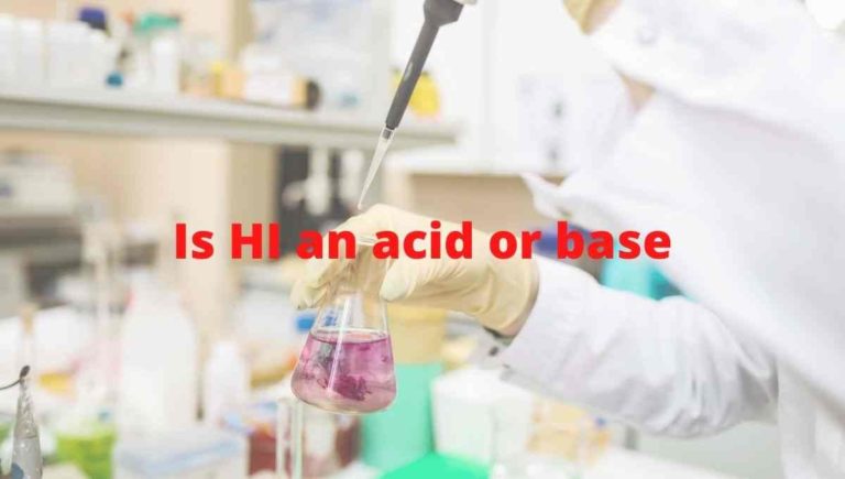 Is HI an acid or base?