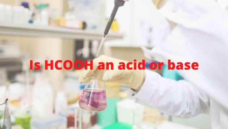 is hcooh an acid or base? - Formic acid