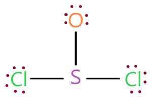 Place remaining valence electron in socl2 molecule