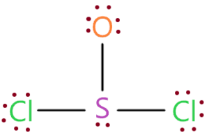 unstable SOCl2 lewis structure