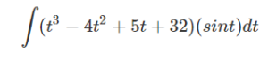 practice problem tabular integration by parts method