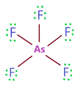 AsF5 lewis structure