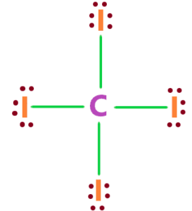 CI4 lewis structure