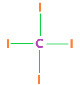 skeletal structure of CI4