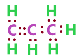 valence electron in C3H6 lewis structure