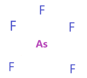 central position in AsF5 lewis structure