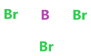 central atom in bbr3 