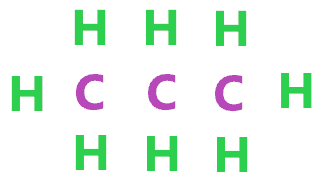 central atom in C3H8 lewis structure