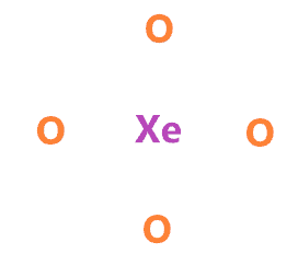 central atom in XeO4 lewis structure