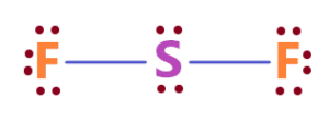 SF2 lewis structure