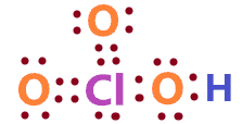 Total number of valence electron available for the HClO3 Lewis structure