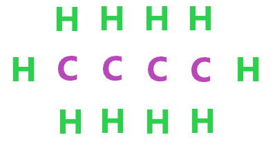 central atom in c4h10 lewis structure