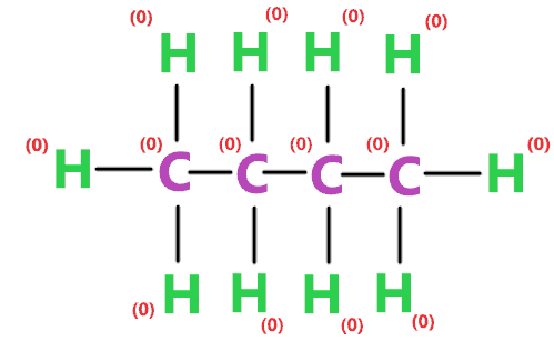 formal charge in butane lewis structure