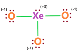 formal charge in xeo3 lewis structure