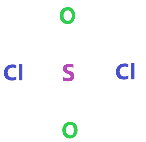 central atom of SO2Cl2