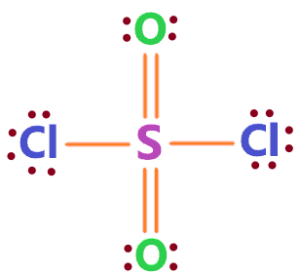 SO2Cl2 lewis structure