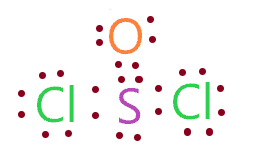 valence electron available in socl2 lewis structure