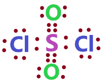 valence electron in SO2Cl2 lewis structure