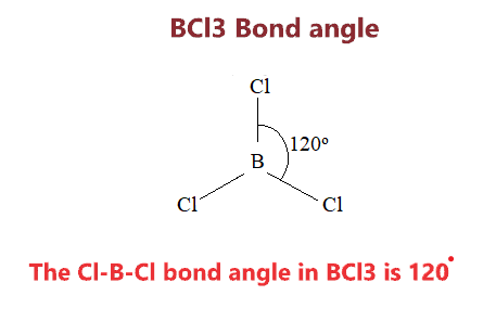 BCl3 bond angle