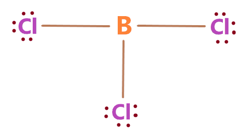 BCl3 lewis dot structure