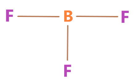 BF3 skeletal structure