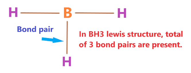 bond pair in BH3 lewis structure