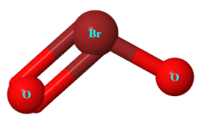 BrO2- lewis structure molecular geometry