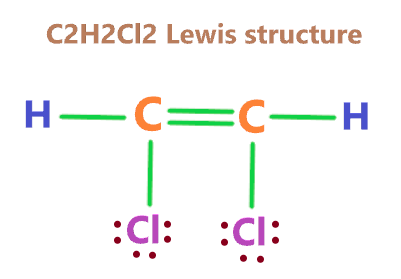 C2H2Cl2 Lewis structure