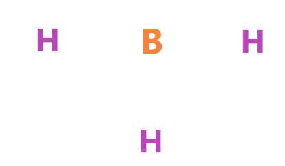 central atom in BH3