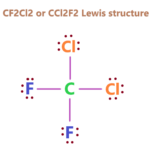 cf2cl2 or ccl2f2 lewis structure-min
